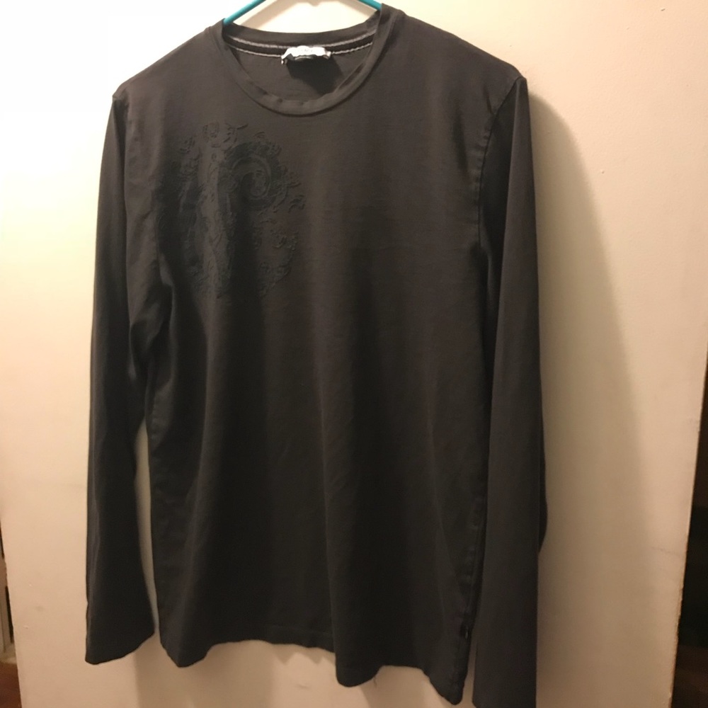 VERSACE | Grau Long Sleeve T-Shirt